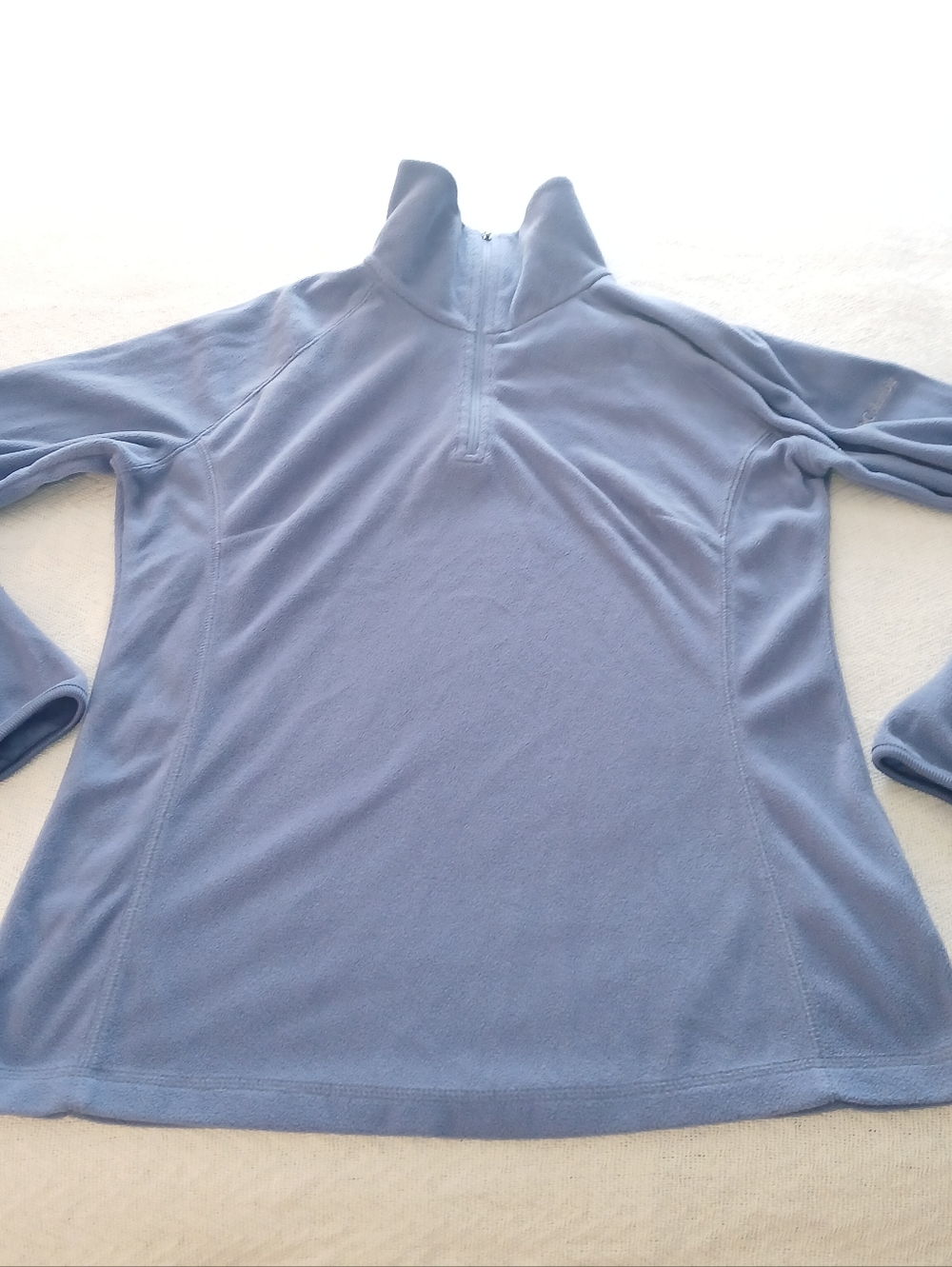 Sz.L Womens Columbia Pullover Quarter Zip Fleece Shirt